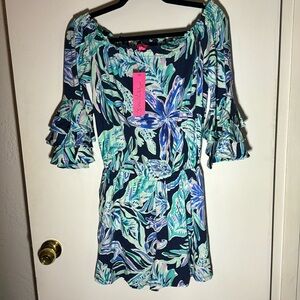 Lilly Pulitzer Calla Romper Size small NWT